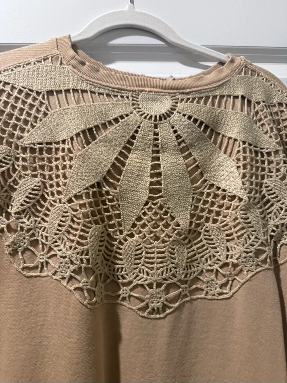 Free People Grams Attic Sweatshirt Small